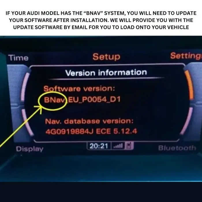 IFYOURAUDIMODELHASTHE_BNAV_SYSTEM_YOUWILLNEEDTOUPDATEYOURSOFTWAREBEFOREINSTALLATION.WEWILLPROVIDEYOUWITHTHE.webp