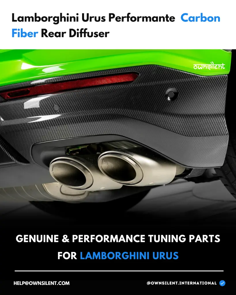 Lamborghini Urus rear diffuser.webp