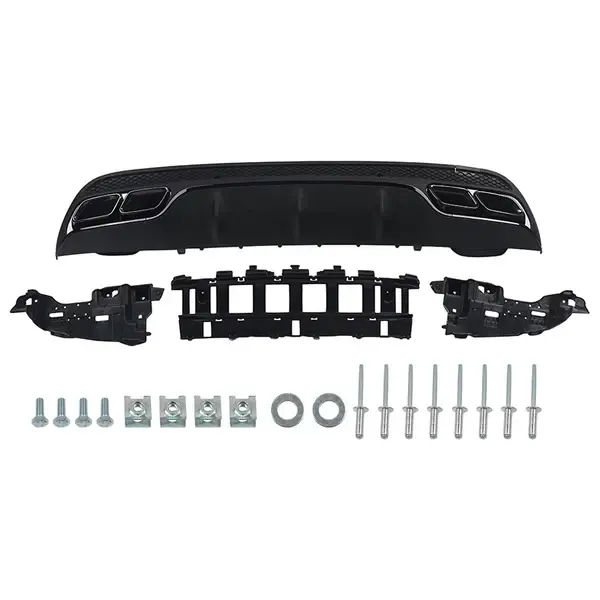 mercedes-benz-c-class-c43-w205-s205-c63-style-black-rear-diffuser-and-exhaust-tips-XXIITUNING-4.webp