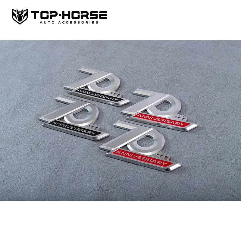  70th Anniversary Emblem Logo For Land Cruiser LC79/LC200/LC300/Prado 150
