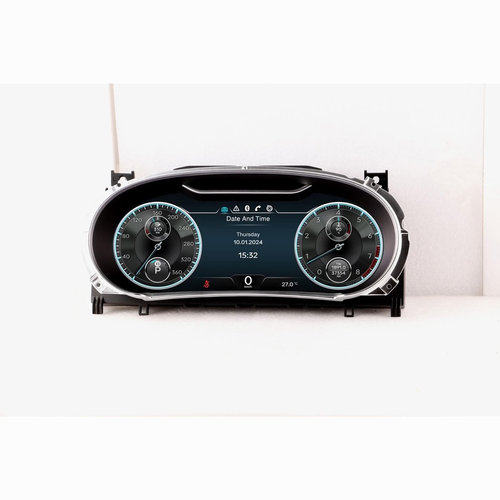 Bentley Continental GT 2005 2019 Auto Digital Cluster Virtual Cockpit Speedometer New Upgrade