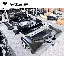 Facelift Body Kit For Toyota Alphard 30/35 Series Bumper Bonnet Fender Head Light Taillights