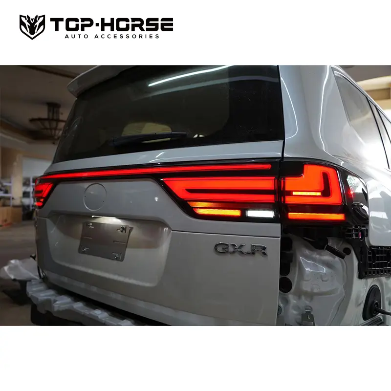  For Toyota Land Cruiser LC300 Led Through Taillights With Start Mode Dynamic Accessories