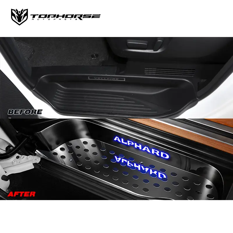 LED door sill for toyota alphard /vellfire 20/30 seri