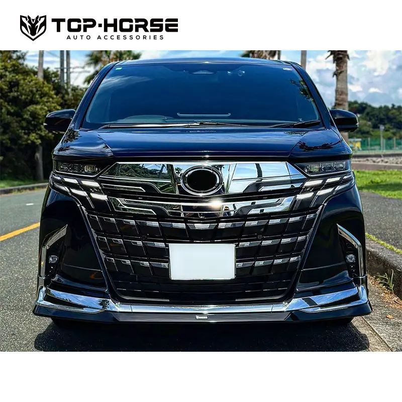  Modellista Front Grille For Alphard 40 Series