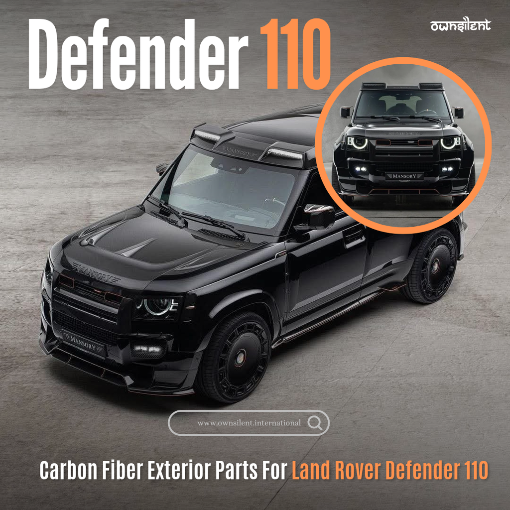 Carbon Fiber Wide Body Kit Set for Land Rover Defender 110