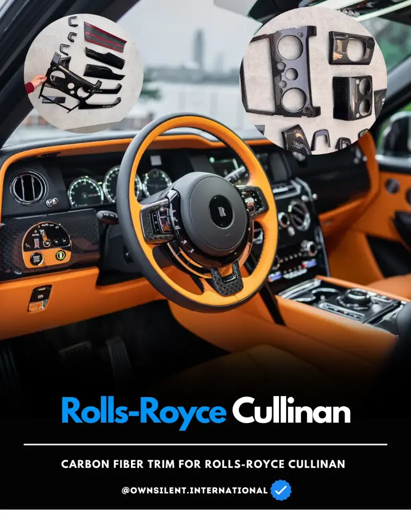 Carbon Interior Package for Rolls-Royce Cullinan