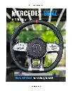 AMG Performance Steering Wheel with Red Stitching for Mercedes-Benz SLK-Class 