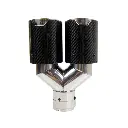 BMW Dual M Performance Style OEM Carbon Fibre Exhaust Tips 