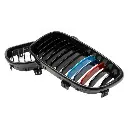 BMW 1 Series/1M (E81/E82/E87/E88) Tri-Colour Carbon Fibre Front Grille 