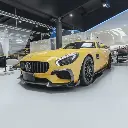 Mercedes Benz AMG GT S (C190/R190) Renntech Style Carbon Fibre Rear Wing Spoiler 