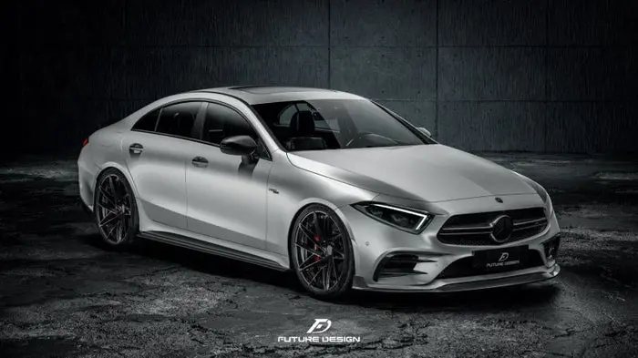 Mercedes Benz CLS-Class/CLS53 (W257/C257) Future Design GT-2 Carbon Fibre Side Skirts 
