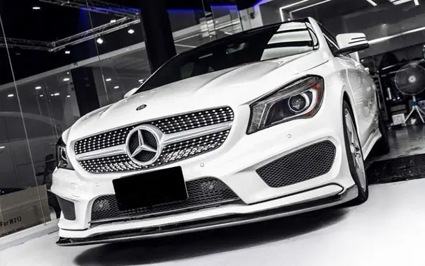 Mercedes Benz CLA-Class/CLA45 (W117/C117) REVO Style Carbon Fibre Front Lip Spoiler 