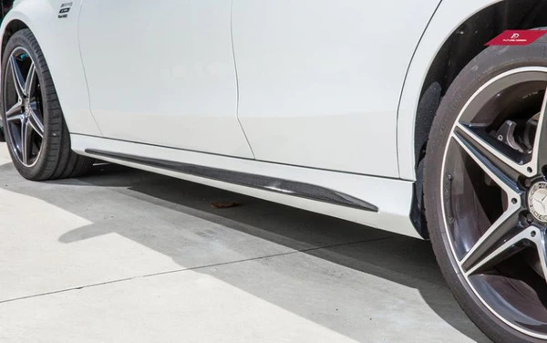Mercedes Benz C-Class/C43/C63 (W205/S205/C205) Future Design Carbon Fibre Side Skirts 