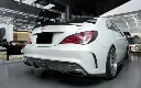 Mercedes Benz CLA-Class/CLA45 (W117/C117) Facelift Style Carbon Fibre Rear Diffuser 