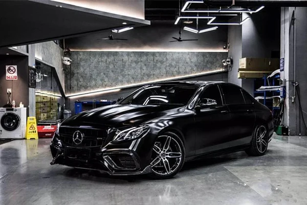 Mercedes Benz E63(S) (W213) BRABUS Style Carbon Fibre Front Lip Spoiler & Vent Surround 