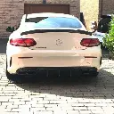 Mercedes Benz C43 (C205) Future Design Style Carbon Fibre Rear Spoiler 