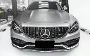 Mercedes Benz C63/C63s (W205/S205/C205) Panamericana GT Gloss Black Front Grille 