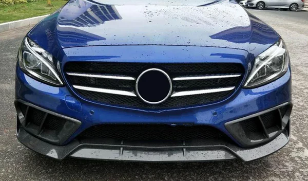 Mercedes Benz C-Class/C43 (W205/C205/A205) Carbon Fibre Front Fog Air Vent Trim 