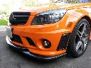 Mercedes Benz C63 (W204) PFL Carbon Fibre Front Bumper Canards 