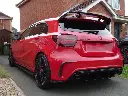 Mercedes Benz A-Class/A45 (W176) Carbon Fibre Rear Bumper Canards 