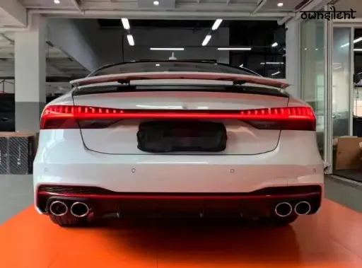 CARBON REAR DIFFUSER WITH EXHAUST TIPS for AUDI A7 | S7 | RS7 4K8 2019 - 2024